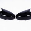 Grand Vitara and Toyota Hyryder Batman Style Mirror Covers | Aftermarket Glossy Black/Carbon Finish