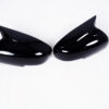 Grand Vitara and Toyota Hyryder Batman Style Mirror Covers | Aftermarket Glossy Black/Carbon Finish