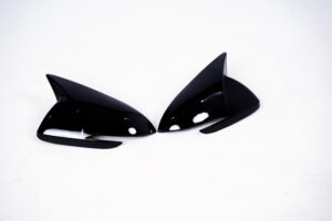 Hyundai Verna Batman Style Mirror Covers | Premium Gloss Black Finish Fits For (2017–2022)